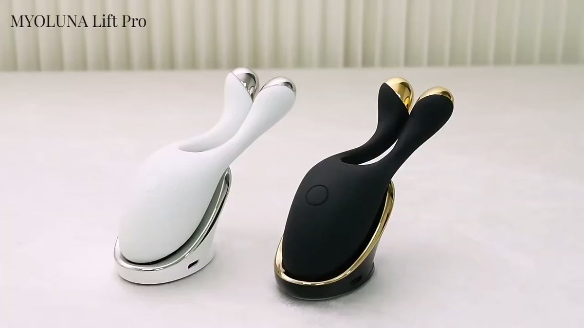 MYOLUNA Lift Pro — démonstration : radiofréquence, microcourants et lumière rouge